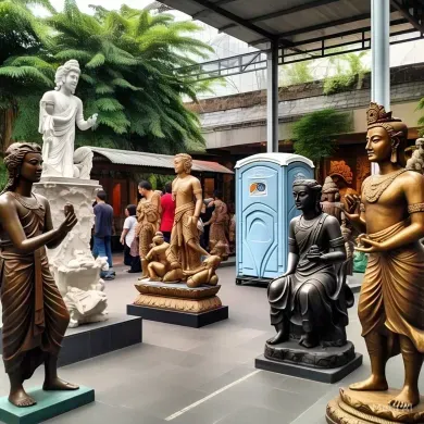 Toilet Portable Solusi Nyaman di Pameran Seni Malang